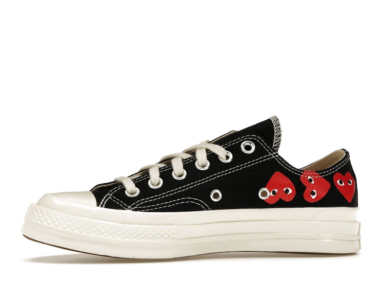 Converse Chuck Taylor All Star 70 Ox Comme des Garcons PLAY Multi-Heart Black - image 18