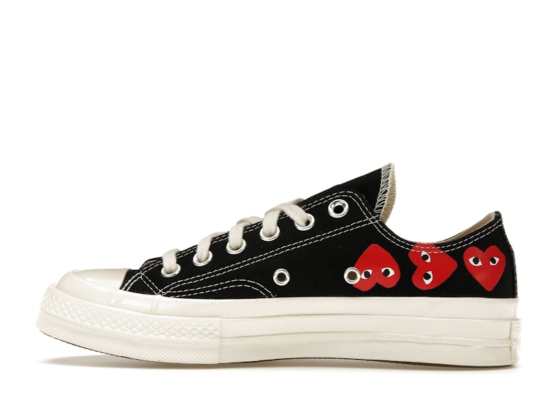 Converse Chuck Taylor All Star 70 Ox Comme des Garcons PLAY Multi-Heart Black - image 20