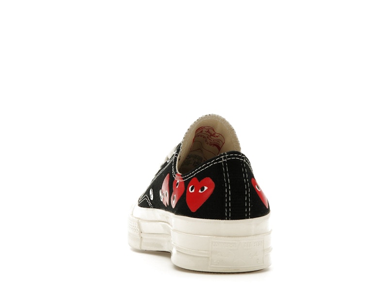 Converse Chuck Taylor All Star 70 Ox Comme des Garcons PLAY Multi-Heart Black - image 27