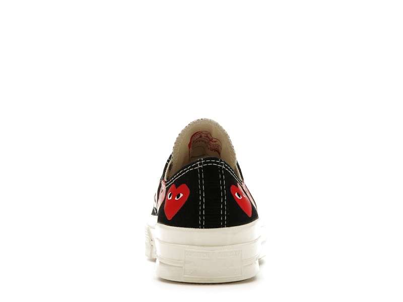 Converse Chuck Taylor All Star 70 Ox Comme des Garcons PLAY Multi-Heart Black - image 28