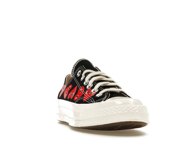 Converse Chuck Taylor All Star 70 Ox Comme des Garcons PLAY Multi-Heart Black - image 8