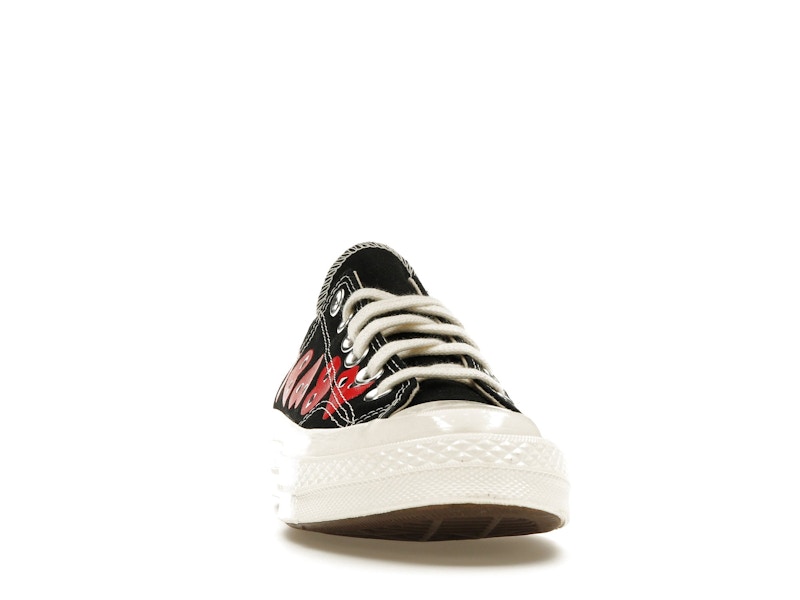Converse Chuck Taylor All Star 70 Ox Comme des Garcons PLAY Multi-Heart Black - image 9