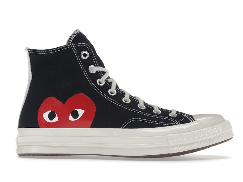 Converse Chuck Taylor All Star 70 Hi Comme des Garcons PLAY Black - image 2