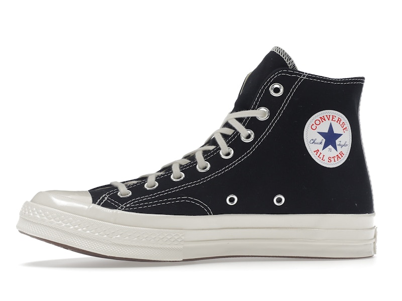 Converse Chuck Taylor All Star 70 Hi Comme des Garcons PLAY Black - image 18