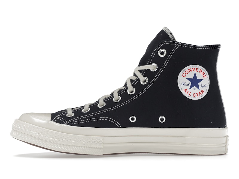 Converse Chuck Taylor All Star 70 Hi Comme des Garcons PLAY Black - image 19