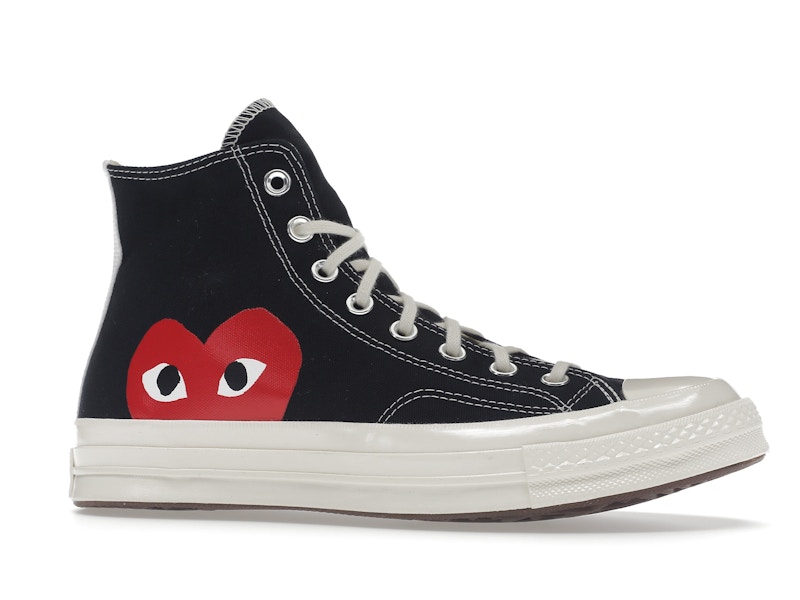 Converse Chuck Taylor All Star 70 Hi Comme des Garcons PLAY Black - image 3