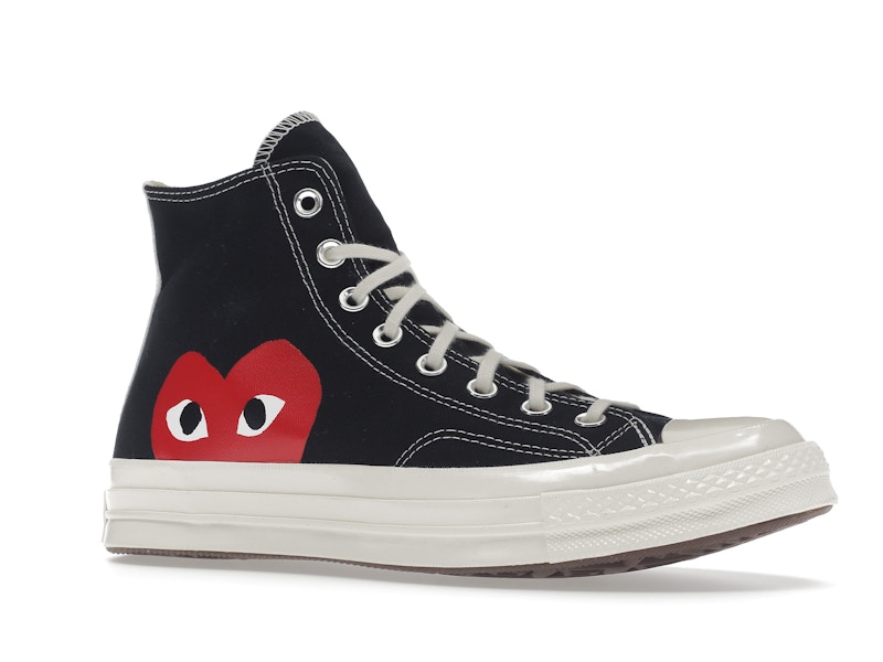 Converse Chuck Taylor All Star 70 Hi Comme des Garcons PLAY Black - image 4
