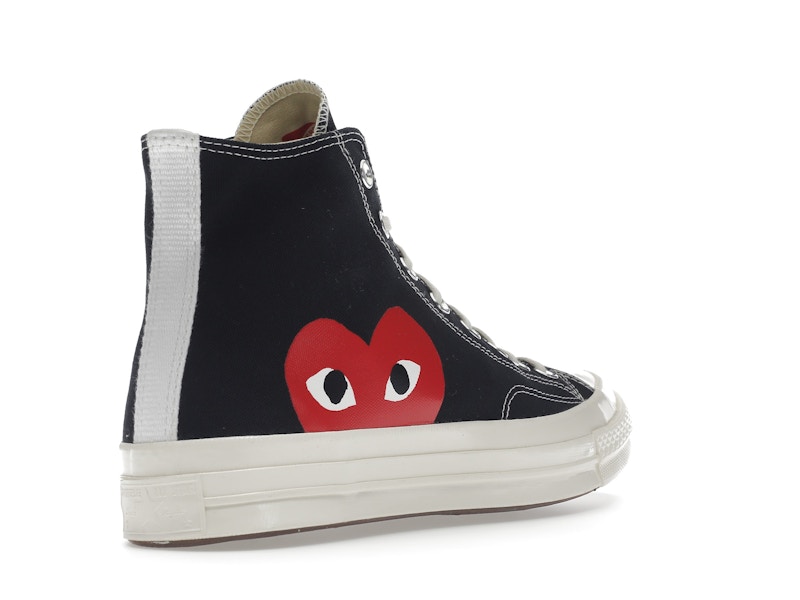 Converse Chuck Taylor All Star 70 Hi Comme des Garcons PLAY Black - image 32