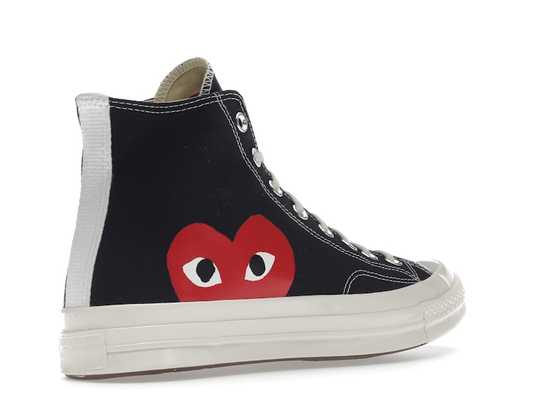 Converse Chuck Taylor All Star 70 Hi Comme des Garcons PLAY Black - image 33