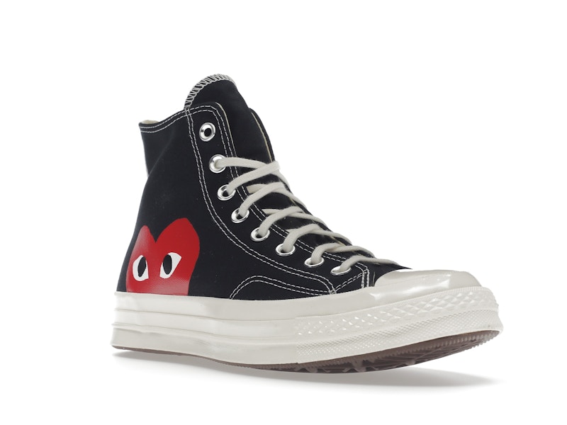 Converse Chuck Taylor All Star 70 Hi Comme des Garcons PLAY Black - image 6