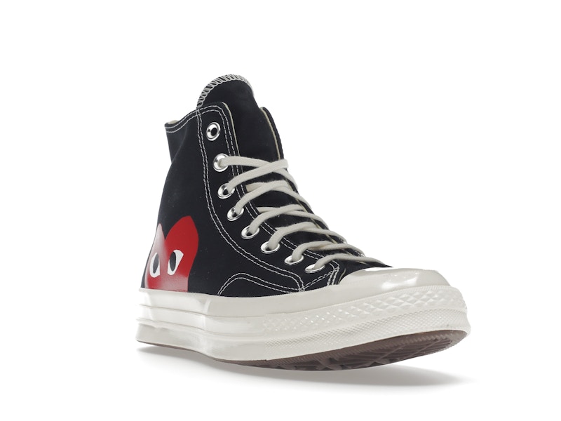 Converse Chuck Taylor All Star 70 Hi Comme des Garcons PLAY Black - image 7