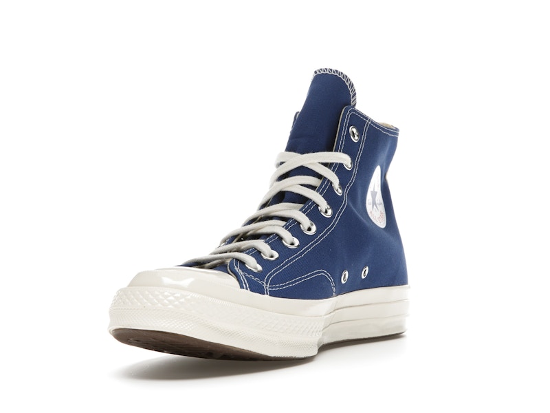 Converse Chuck Taylor All Star 70 Hi Comme des Garcons PLAY Blue Quartz - image 13