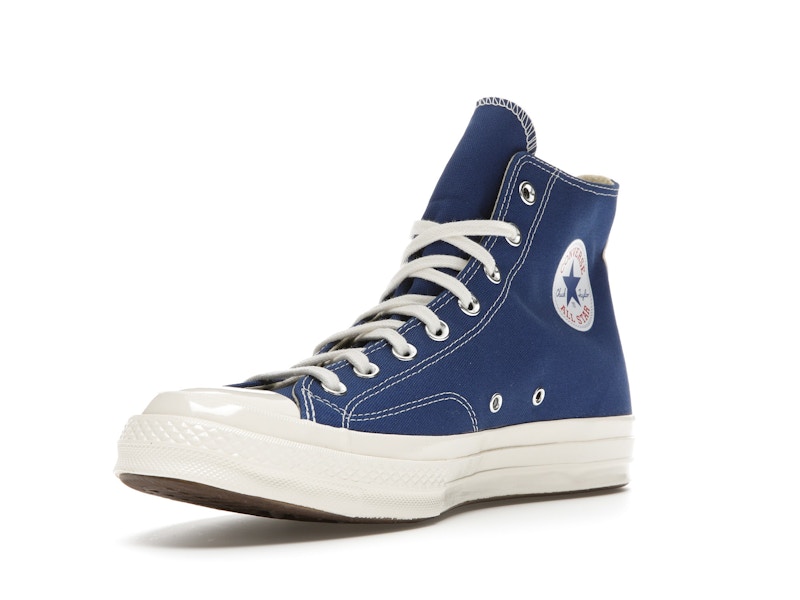 Converse Chuck Taylor All Star 70 Hi Comme des Garcons PLAY Blue Quartz - image 14
