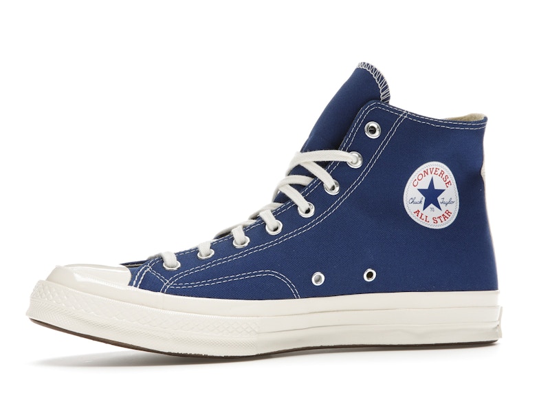Converse Chuck Taylor All Star 70 Hi Comme des Garcons PLAY Blue Quartz - image 17