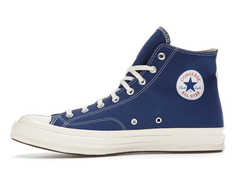 Converse Chuck Taylor All Star 70 Hi Comme des Garcons PLAY Blue Quartz - image 18