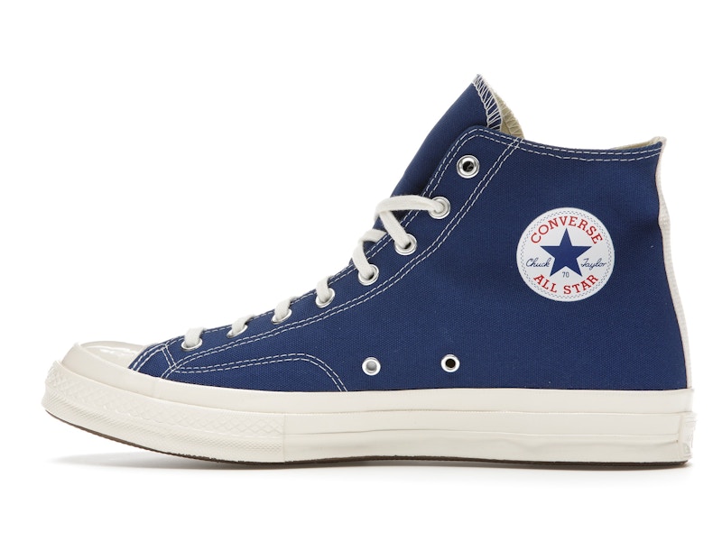 Converse Chuck Taylor All Star 70 Hi Comme des Garcons PLAY Blue Quartz - image 20