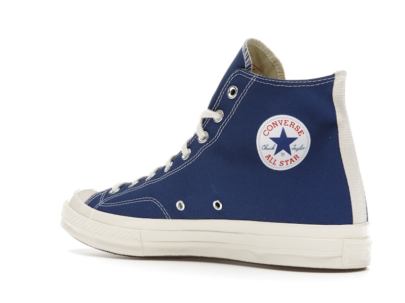 Converse Chuck Taylor All Star 70 Hi Comme des Garcons PLAY Blue Quartz - image 23