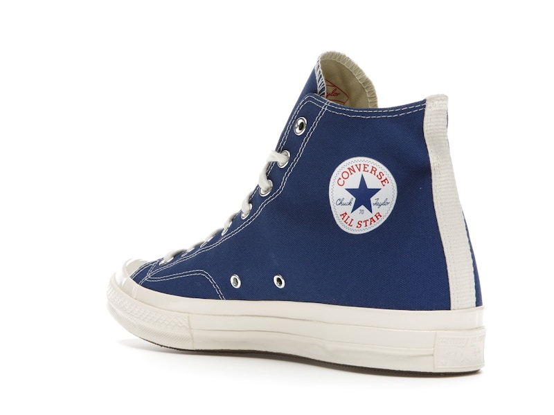 Converse Chuck Taylor All Star 70 Hi Comme des Garcons PLAY Blue Quartz - image 24