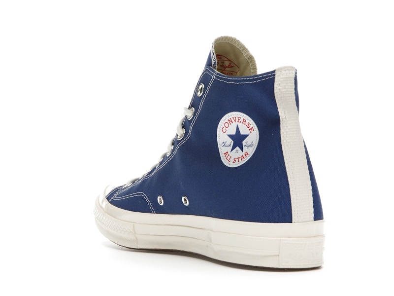 Converse Chuck Taylor All Star 70 Hi Comme des Garcons PLAY Blue Quartz - image 25