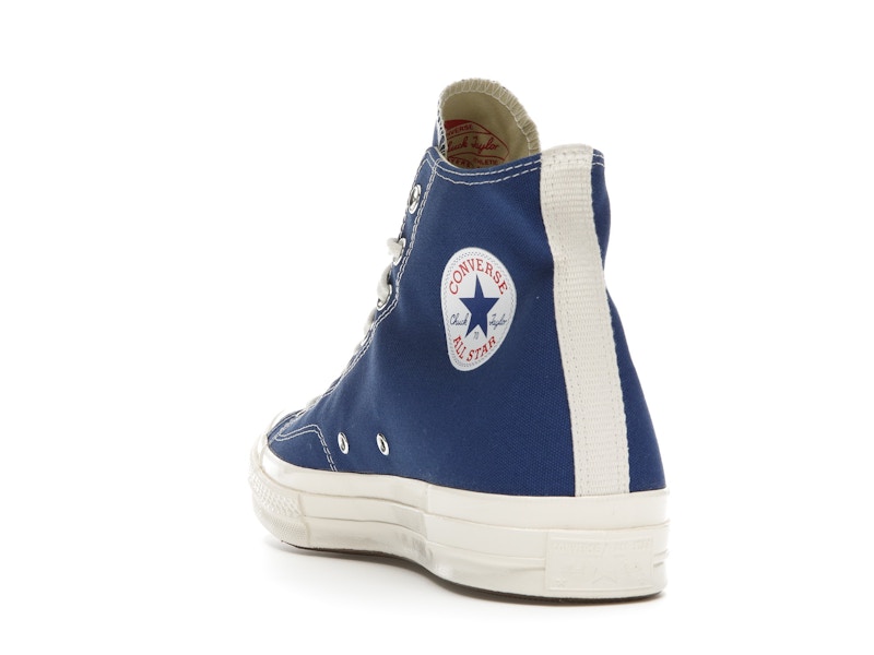 Converse Chuck Taylor All Star 70 Hi Comme des Garcons PLAY Blue Quartz - image 26