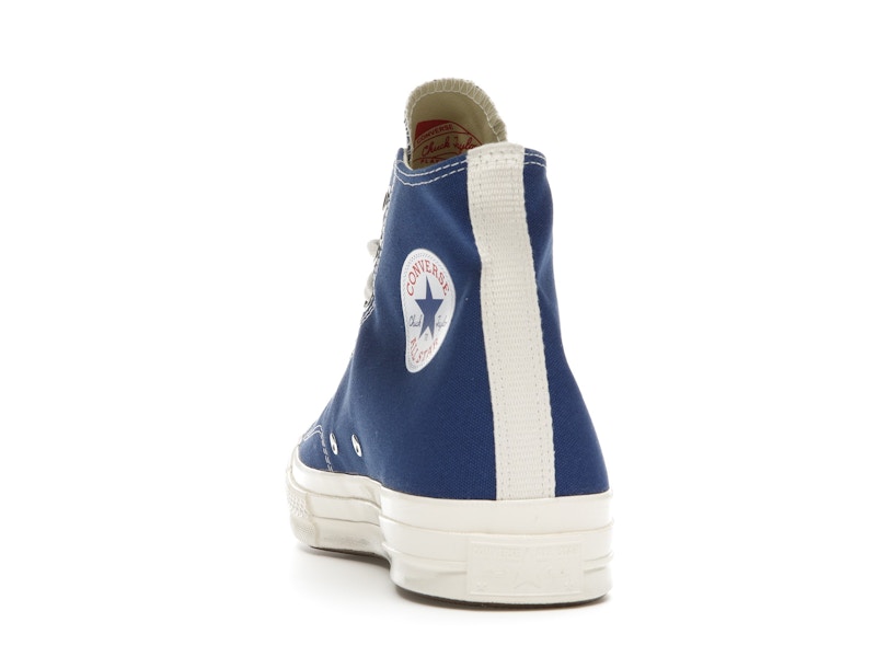 Converse Chuck Taylor All Star 70 Hi Comme des Garcons PLAY Blue Quartz - image 27