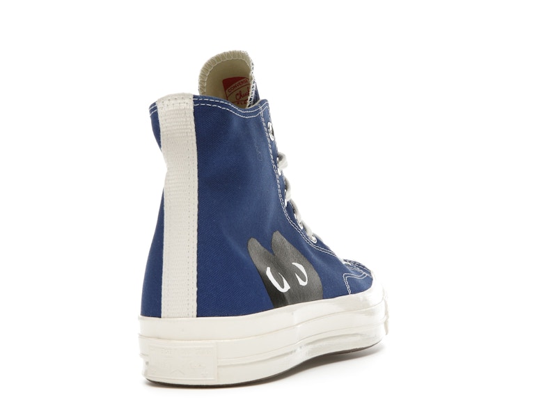Converse Chuck Taylor All Star 70 Hi Comme des Garcons PLAY Blue Quartz - image 30