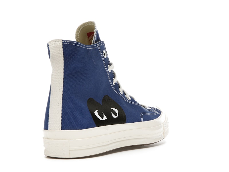 Converse Chuck Taylor All Star 70 Hi Comme des Garcons PLAY Blue Quartz - image 31