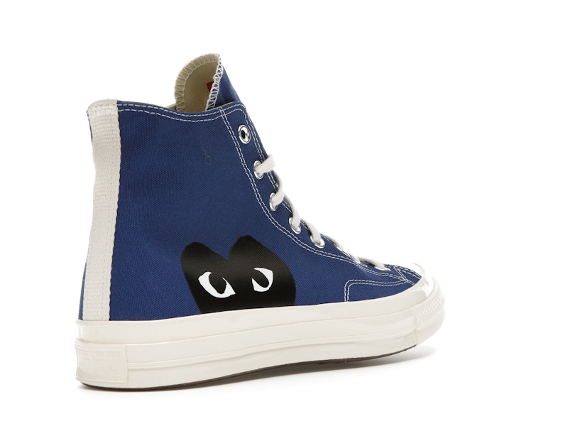 Converse Chuck Taylor All Star 70 Hi Comme des Garcons PLAY Blue Quartz - image 32
