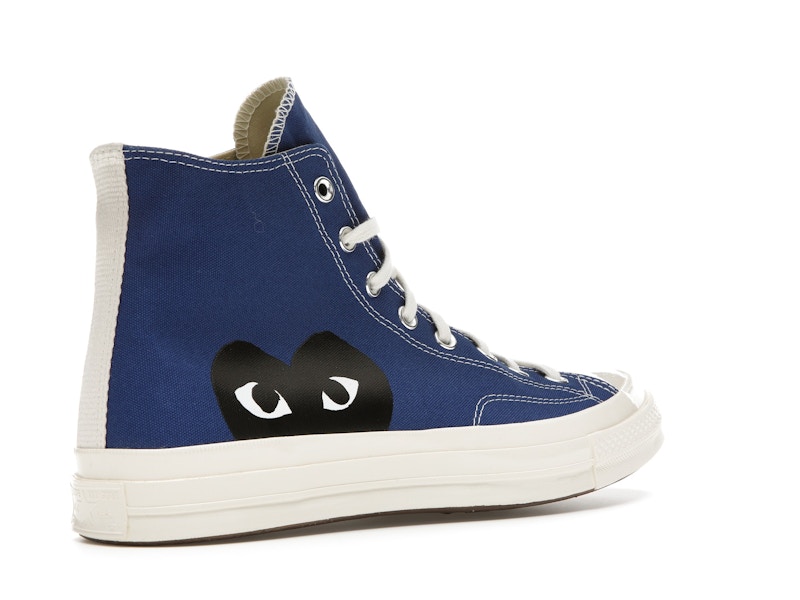 Converse Chuck Taylor All Star 70 Hi Comme des Garcons PLAY Blue Quartz - image 33