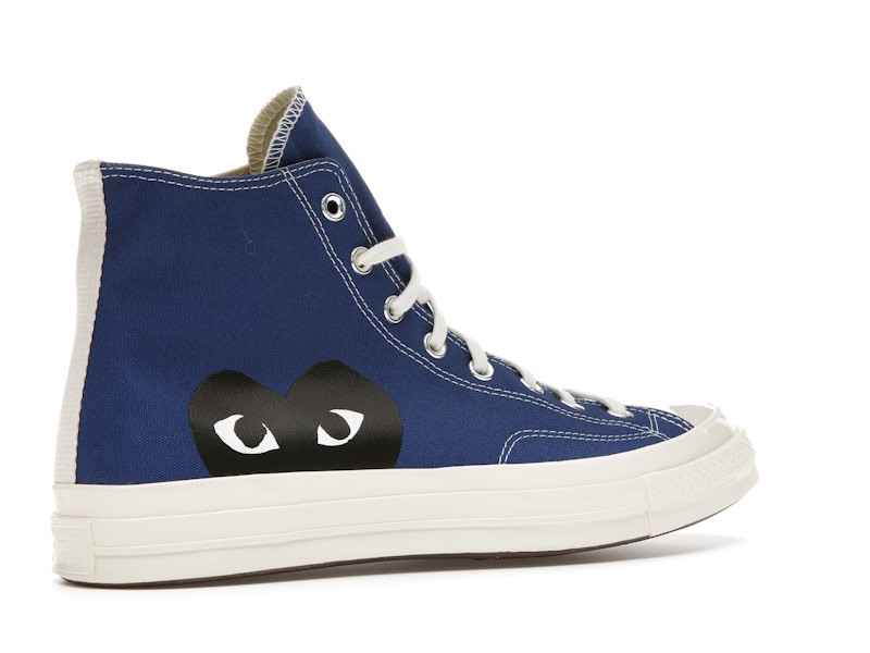 Converse Chuck Taylor All Star 70 Hi Comme des Garcons PLAY Blue Quartz - image 34