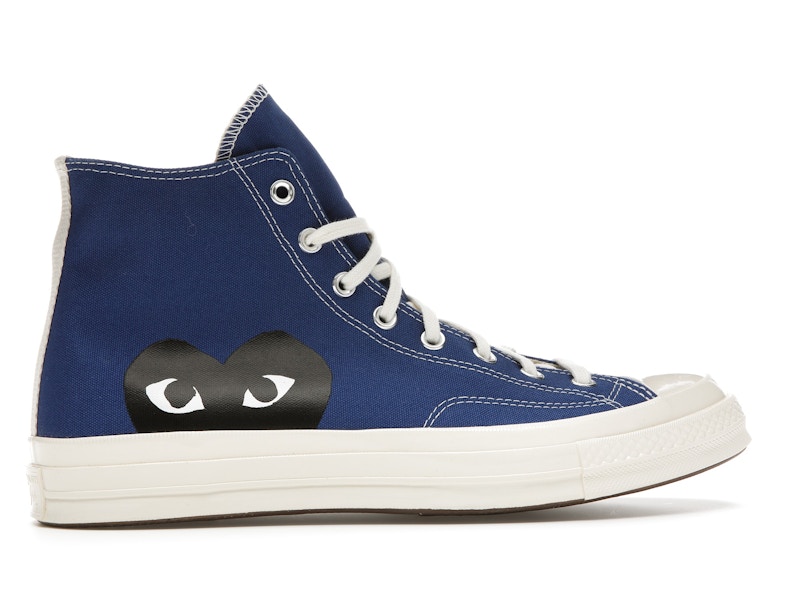 Converse Chuck Taylor All Star 70 Hi Comme des Garcons PLAY Blue Quartz - image 36