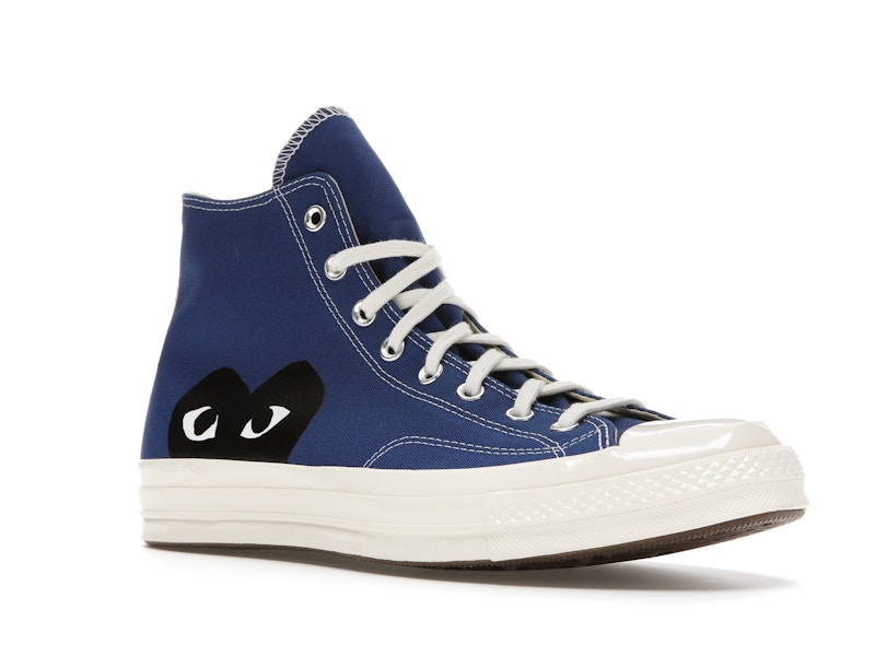 Converse Chuck Taylor All Star 70 Hi Comme des Garcons PLAY Blue Quartz - image 5
