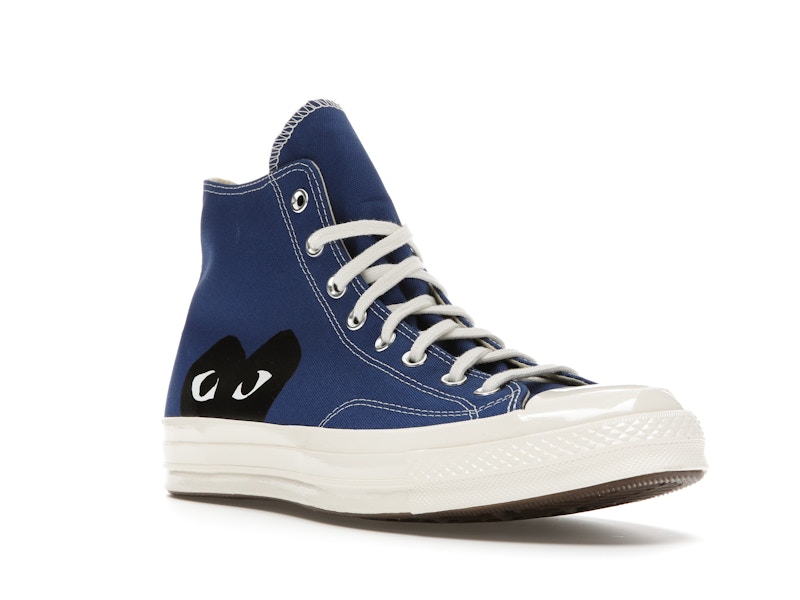 Converse Chuck Taylor All Star 70 Hi Comme des Garcons PLAY Blue Quartz - image 6