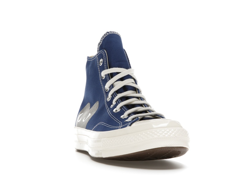Converse Chuck Taylor All Star 70 Hi Comme des Garcons PLAY Blue Quartz - image 8