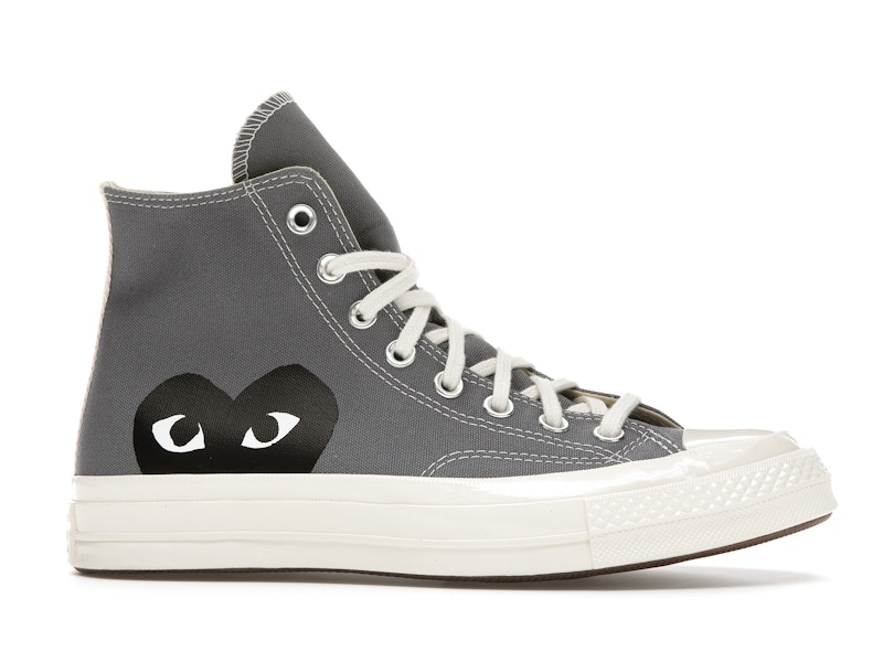 Converse Chuck Taylor All Star 70 Hi Comme des Garcons PLAY Grey - image 2
