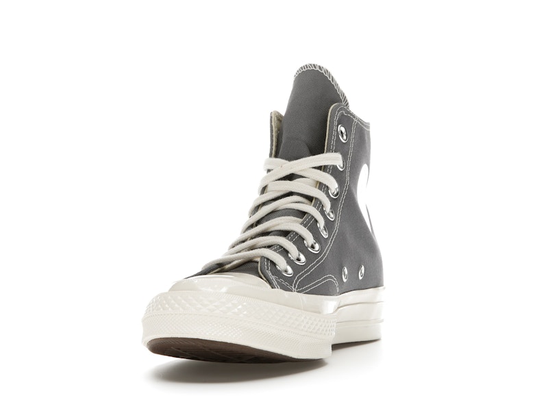 Converse Chuck Taylor All Star 70 Hi Comme des Garcons PLAY Grey - image 12