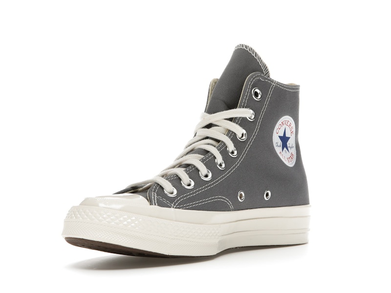 Converse Chuck Taylor All Star 70 Hi Comme des Garcons PLAY Grey - image 14