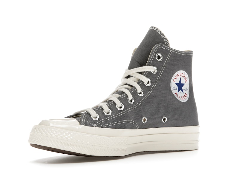Converse Chuck Taylor All Star 70 Hi Comme des Garcons PLAY Grey - image 15
