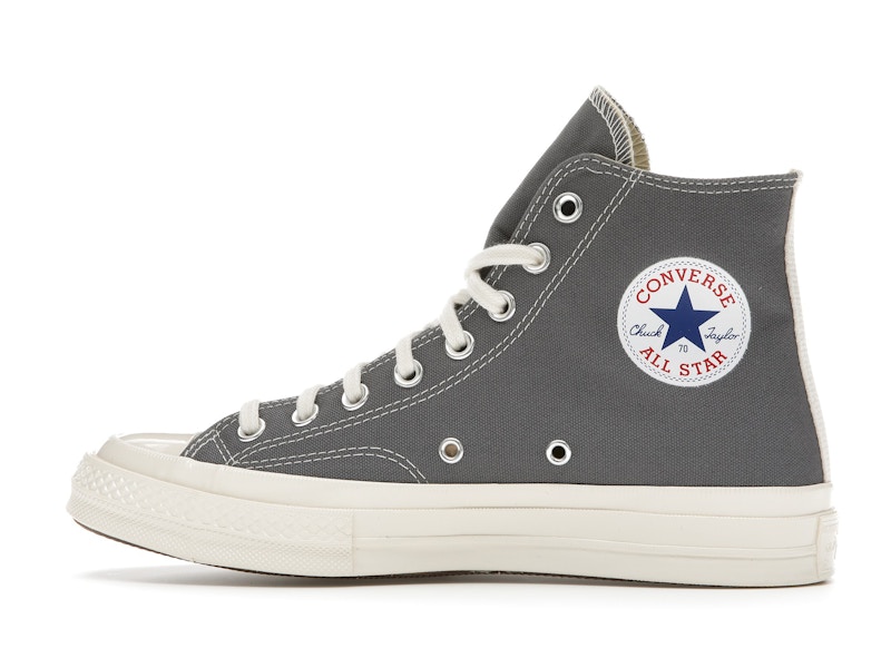 Converse Chuck Taylor All Star 70 Hi Comme des Garcons PLAY Grey - image 20
