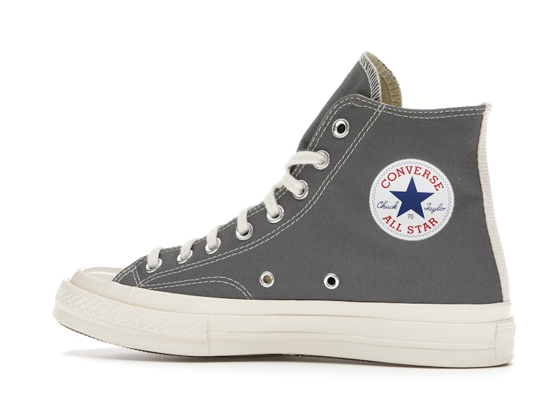 Converse Chuck Taylor All Star 70 Hi Comme des Garcons PLAY Grey - image 21