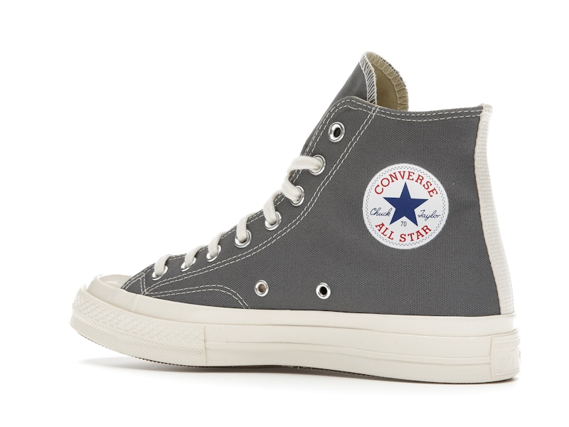 Converse Chuck Taylor All Star 70 Hi Comme des Garcons PLAY Grey - image 22