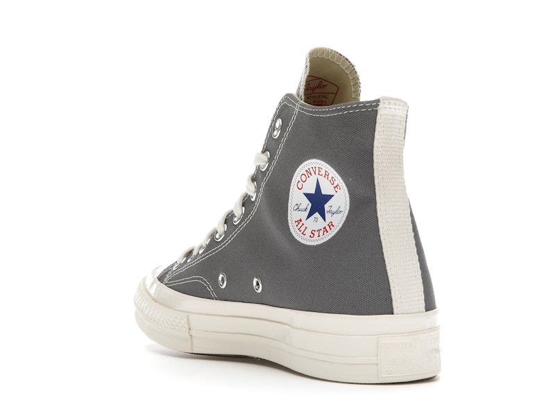 Converse Chuck Taylor All Star 70 Hi Comme des Garcons PLAY Grey - image 25