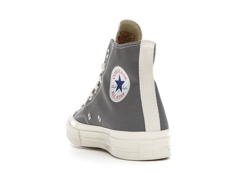 Converse Chuck Taylor All Star 70 Hi Comme des Garcons PLAY Grey - image 26