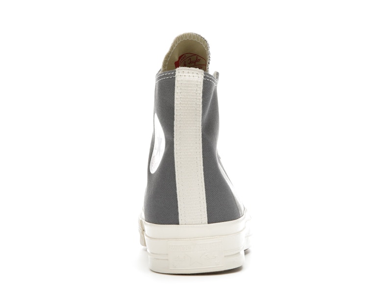 Converse Chuck Taylor All Star 70 Hi Comme des Garcons PLAY Grey - image 28