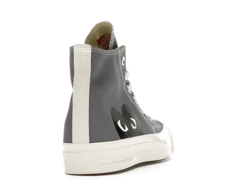 Converse Chuck Taylor All Star 70 Hi Comme des Garcons PLAY Grey - image 30