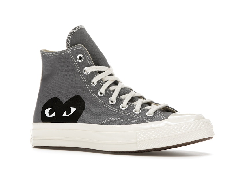 Converse Chuck Taylor All Star 70 Hi Comme des Garcons PLAY Grey - image 4