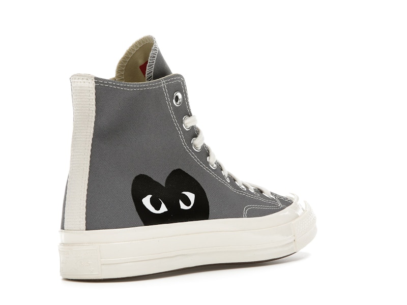 Converse Chuck Taylor All Star 70 Hi Comme des Garcons PLAY Grey - image 32