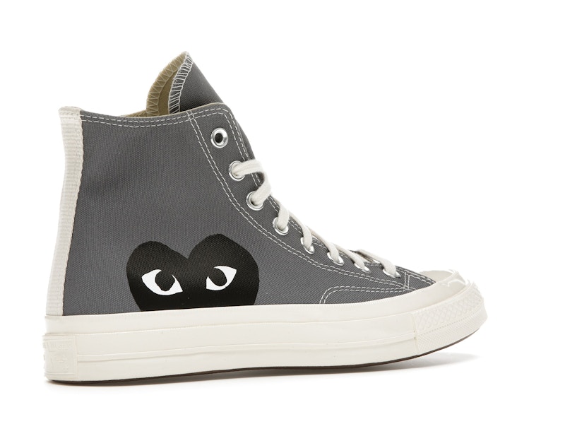 Converse Chuck Taylor All Star 70 Hi Comme des Garcons PLAY Grey - image 34