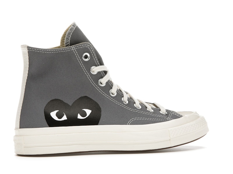 Converse Chuck Taylor All Star 70 Hi Comme des Garcons PLAY Grey - image 35