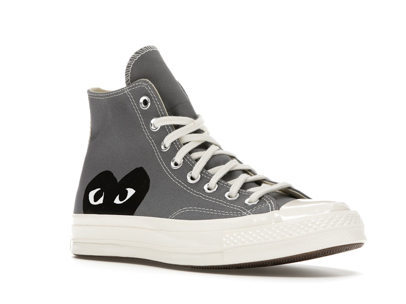 Converse Chuck Taylor All Star 70 Hi Comme des Garcons PLAY Grey - image 5